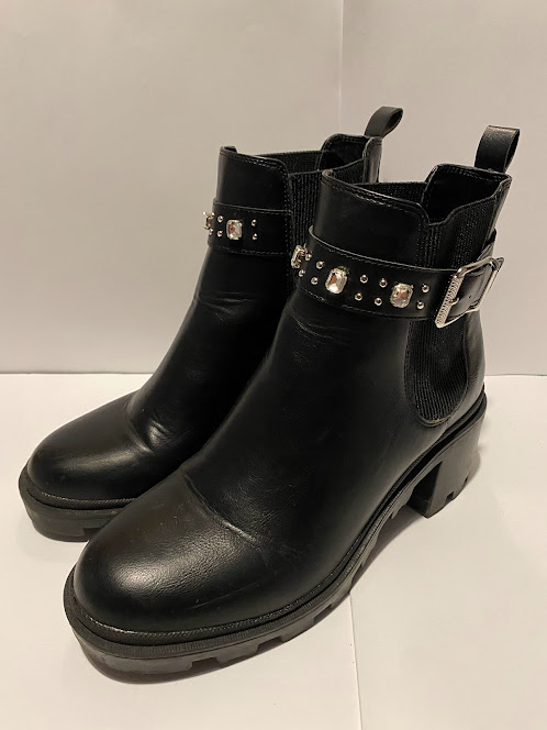 black boots